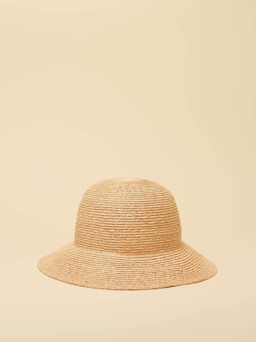 Albany Straw Cloche Hat - RUTHERFORD & Co