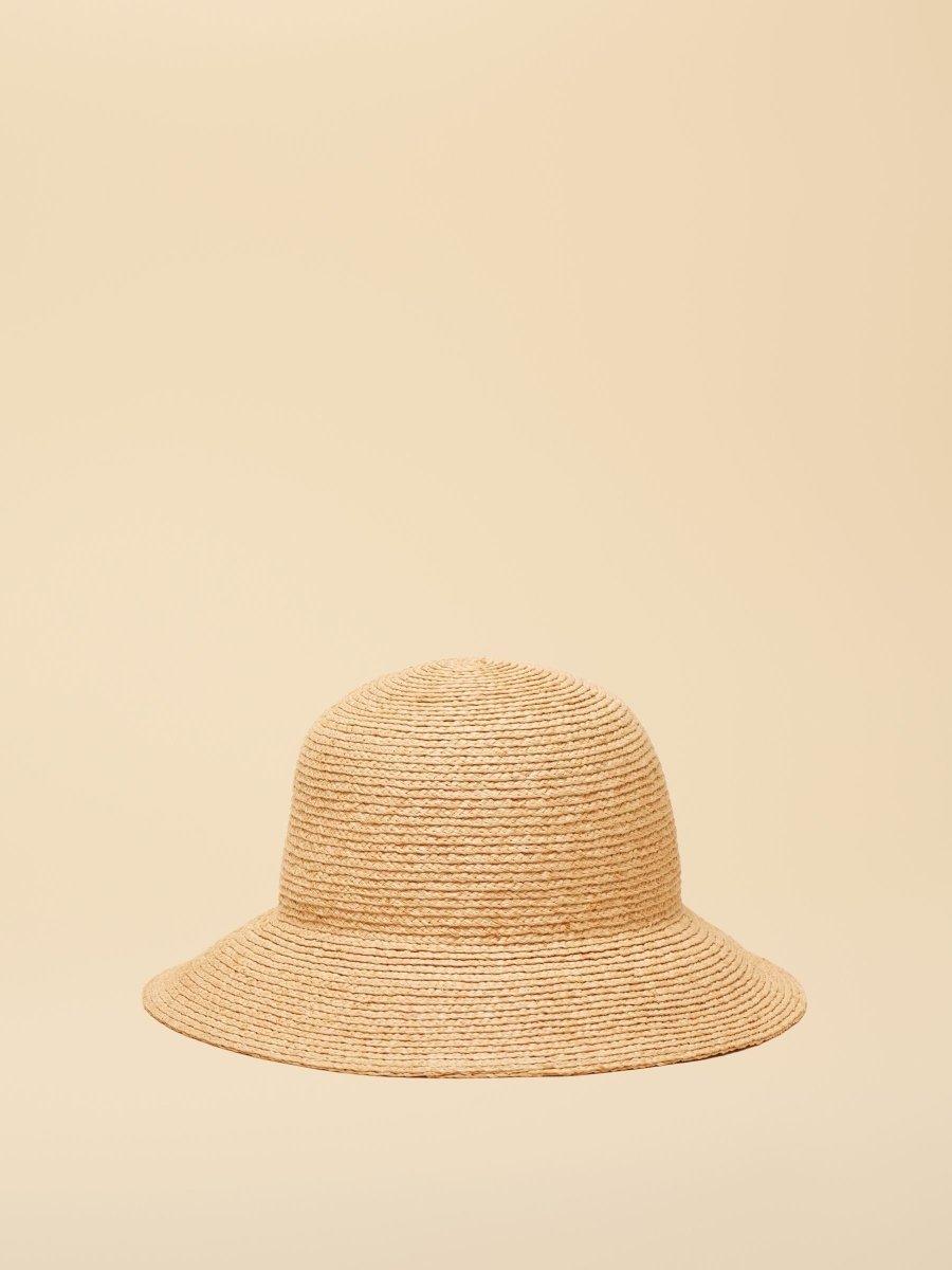 Albany Straw Cloche Hat - RUTHERFORD & Co