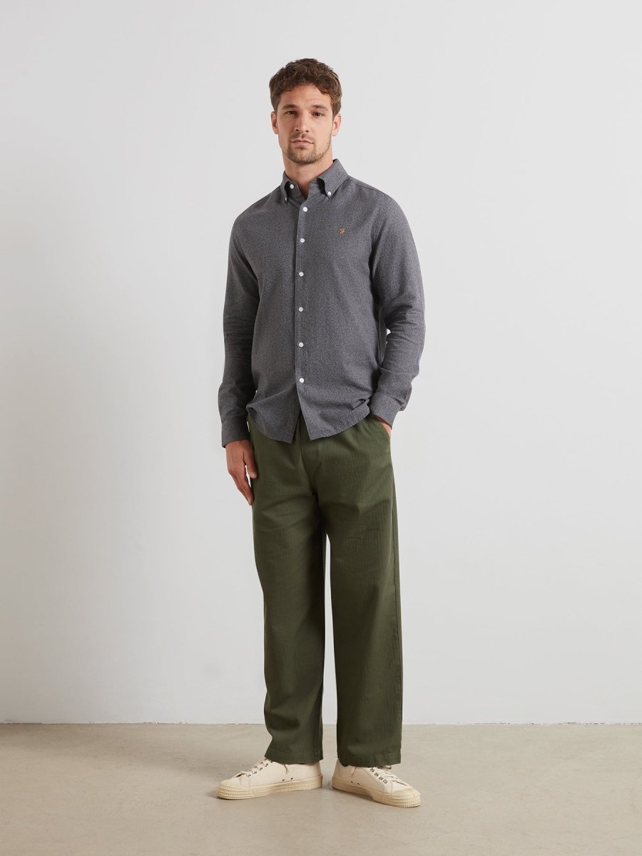 Ali Regular Fit Shirt In Icelandic Blue - RUTHERFORD & Co