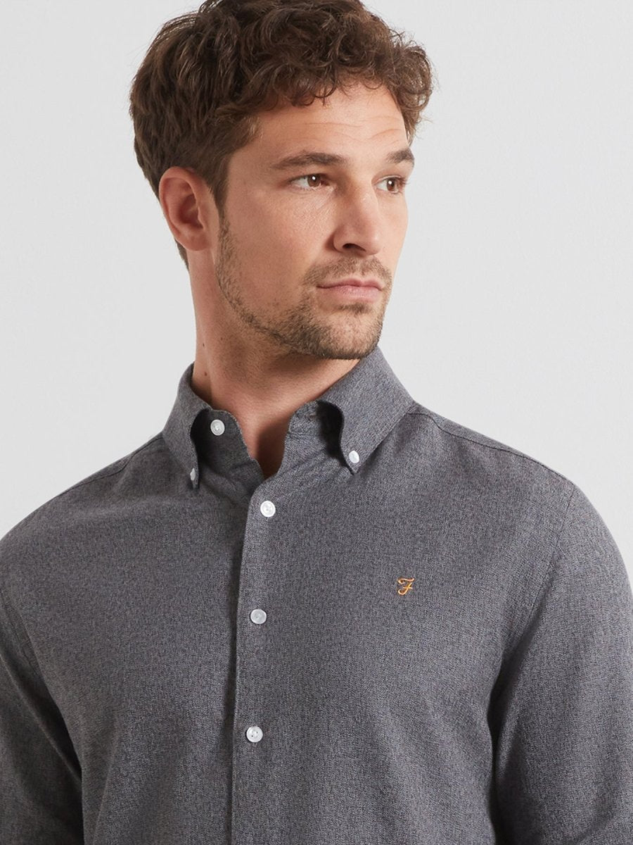 Ali Regular Fit Shirt In Icelandic Blue - RUTHERFORD & Co