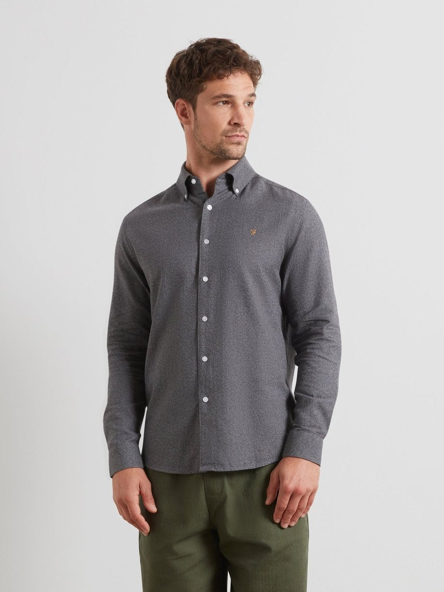 Ali Regular Fit Shirt In Icelandic Blue - RUTHERFORD & Co