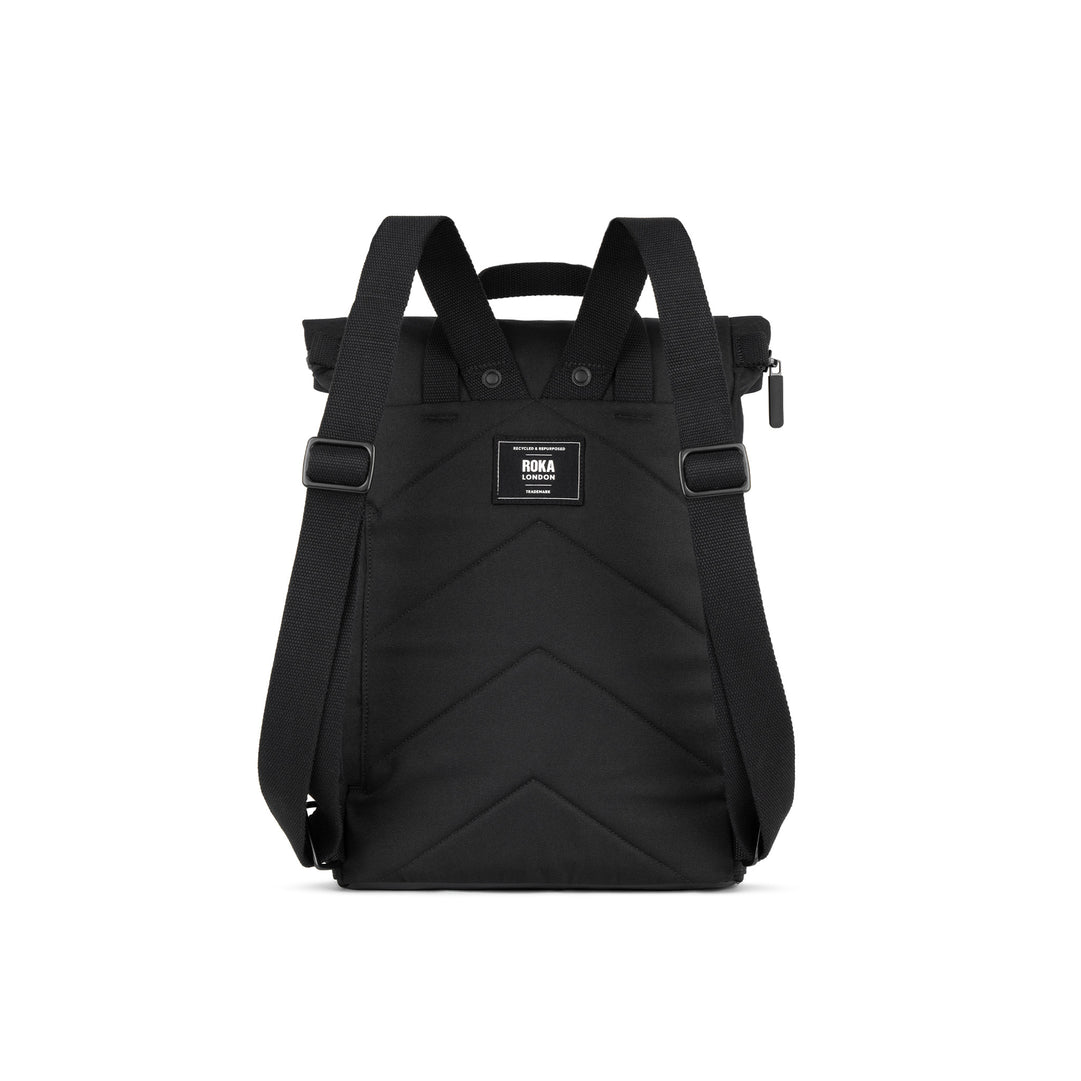 ALL BLACK FINCHLEY A RECYCLED CANVAS/ASH/SMALL - RUTHERFORD & Co