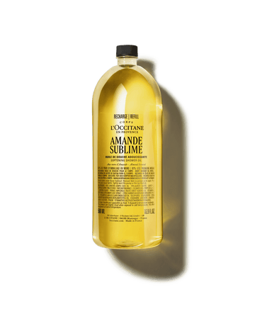 Almond (Amande) Shower Oil Refill 500 ml - RUTHERFORD & Co