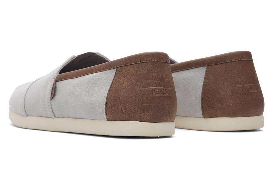 Alpargata Grey Vegan Leather Trim - RUTHERFORD & Co