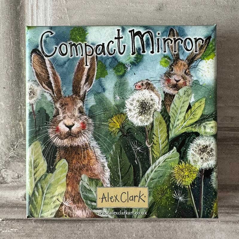 Amongst the Dandelions Compact Mirror - RUTHERFORD & Co