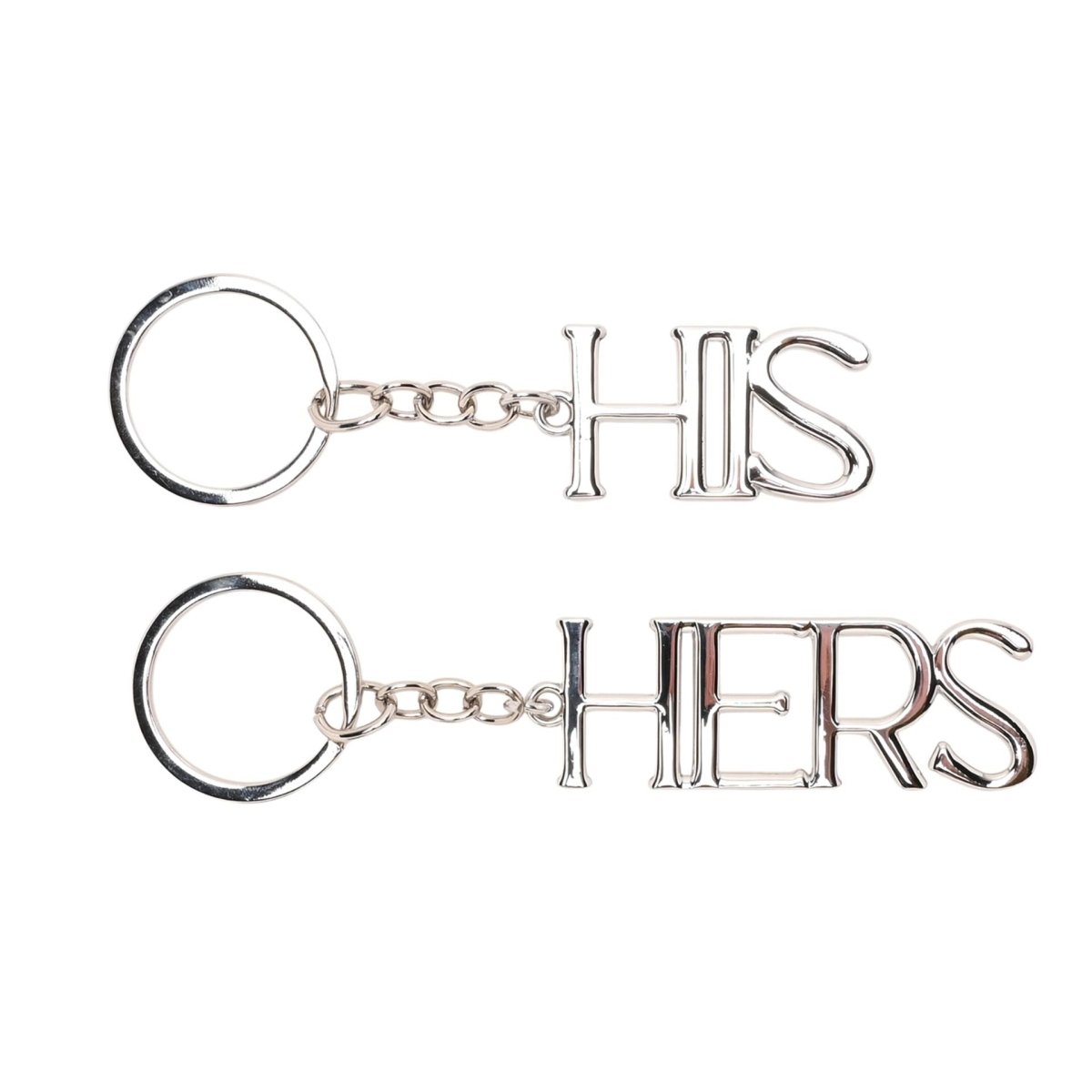 Amore Set Of 2 Keyrings His & Hers - RUTHERFORD & Co