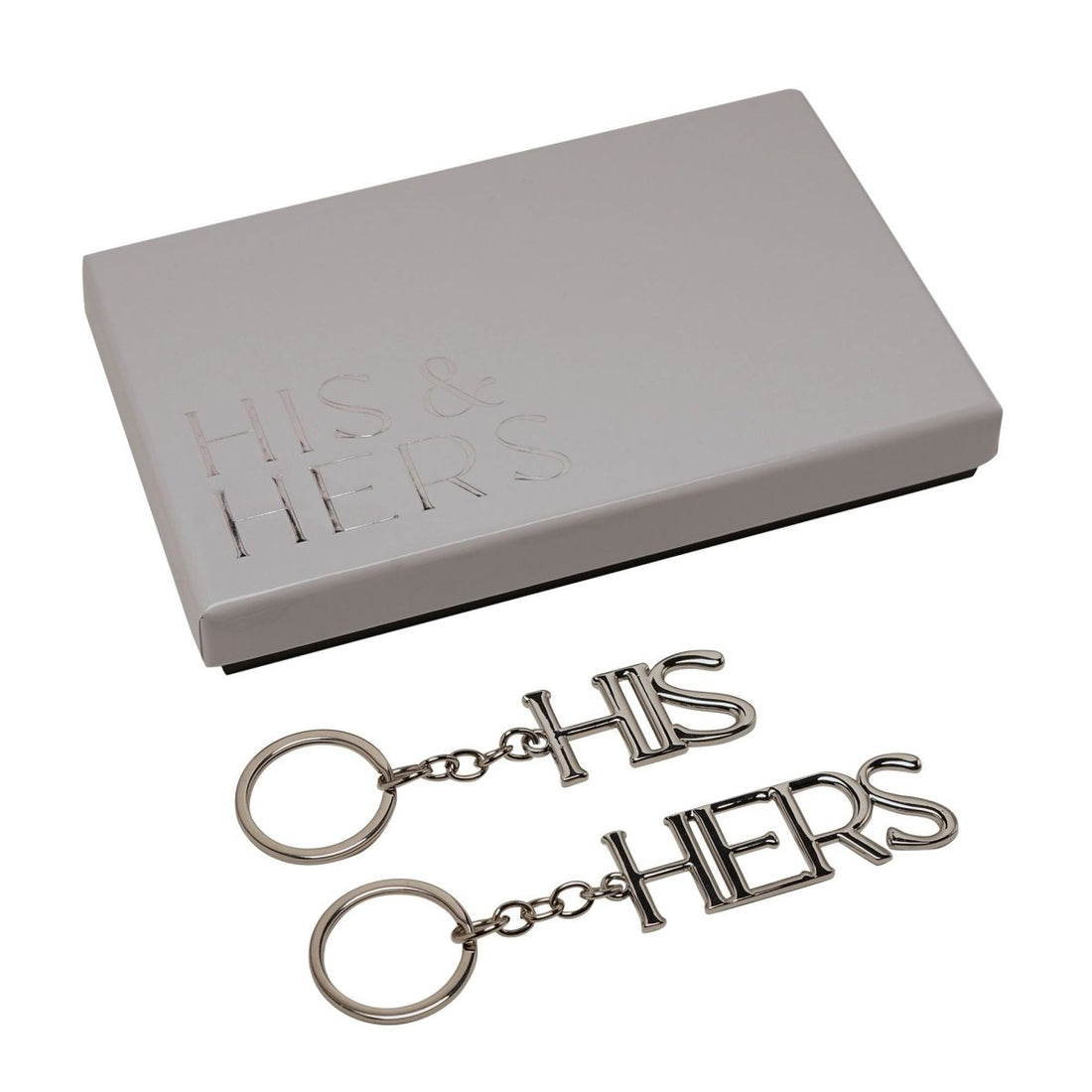Amore Set Of 2 Keyrings His & Hers - RUTHERFORD & Co