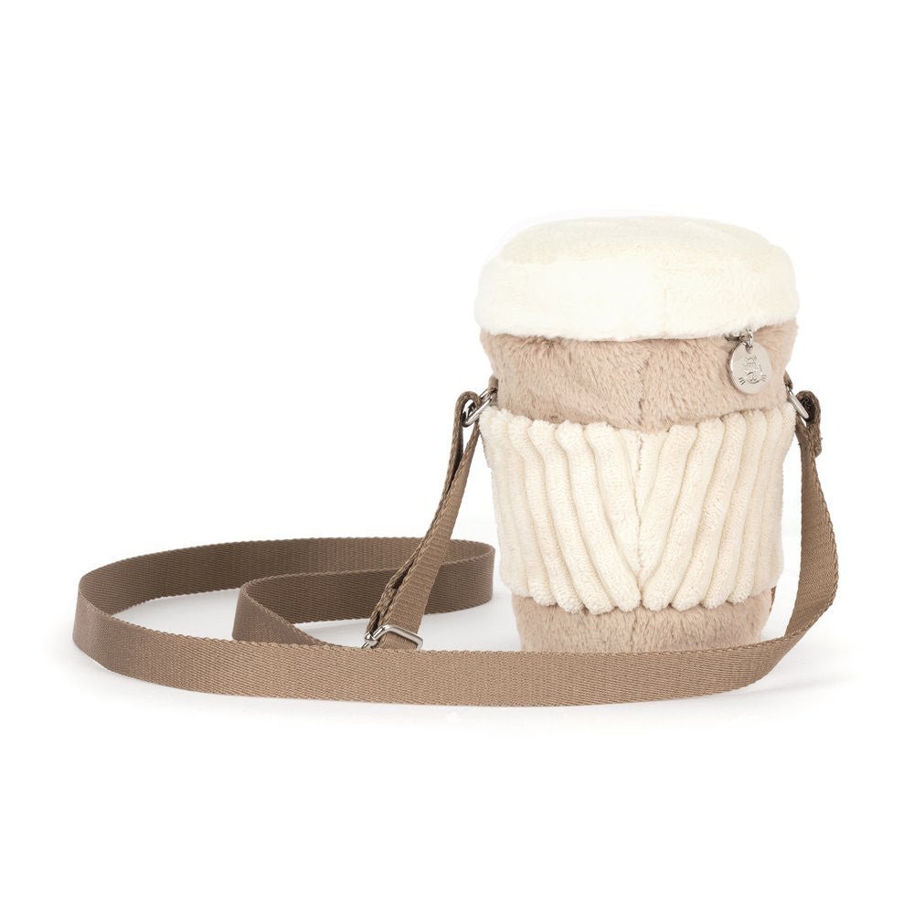 Amuseables Perkle Coffee Shoulder Bag - RUTHERFORD & Co