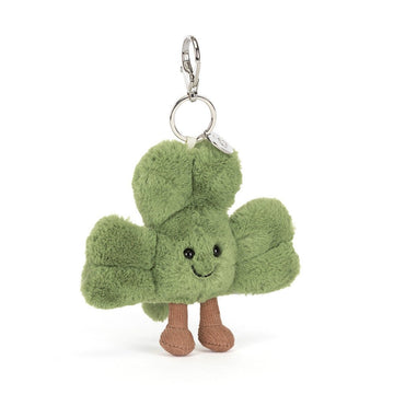 Amuseables Siofra Shamrock Bag Charm - RUTHERFORD & Co