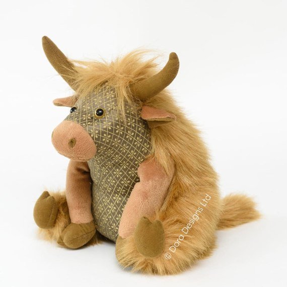 Angus Highland Cow Doorstop - RUTHERFORD & Co