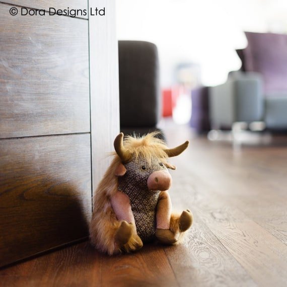 Angus Highland Cow Doorstop - RUTHERFORD & Co