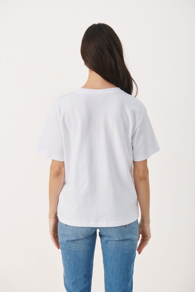 AnnePW Ts T-shirt - Bright White - RUTHERFORD & Co