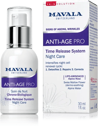 Anti Age Pro Time Release System Night Care 30ml - RUTHERFORD & Co