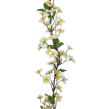 Apple Blossom Garland 182cm/Light Pink - RUTHERFORD & Co