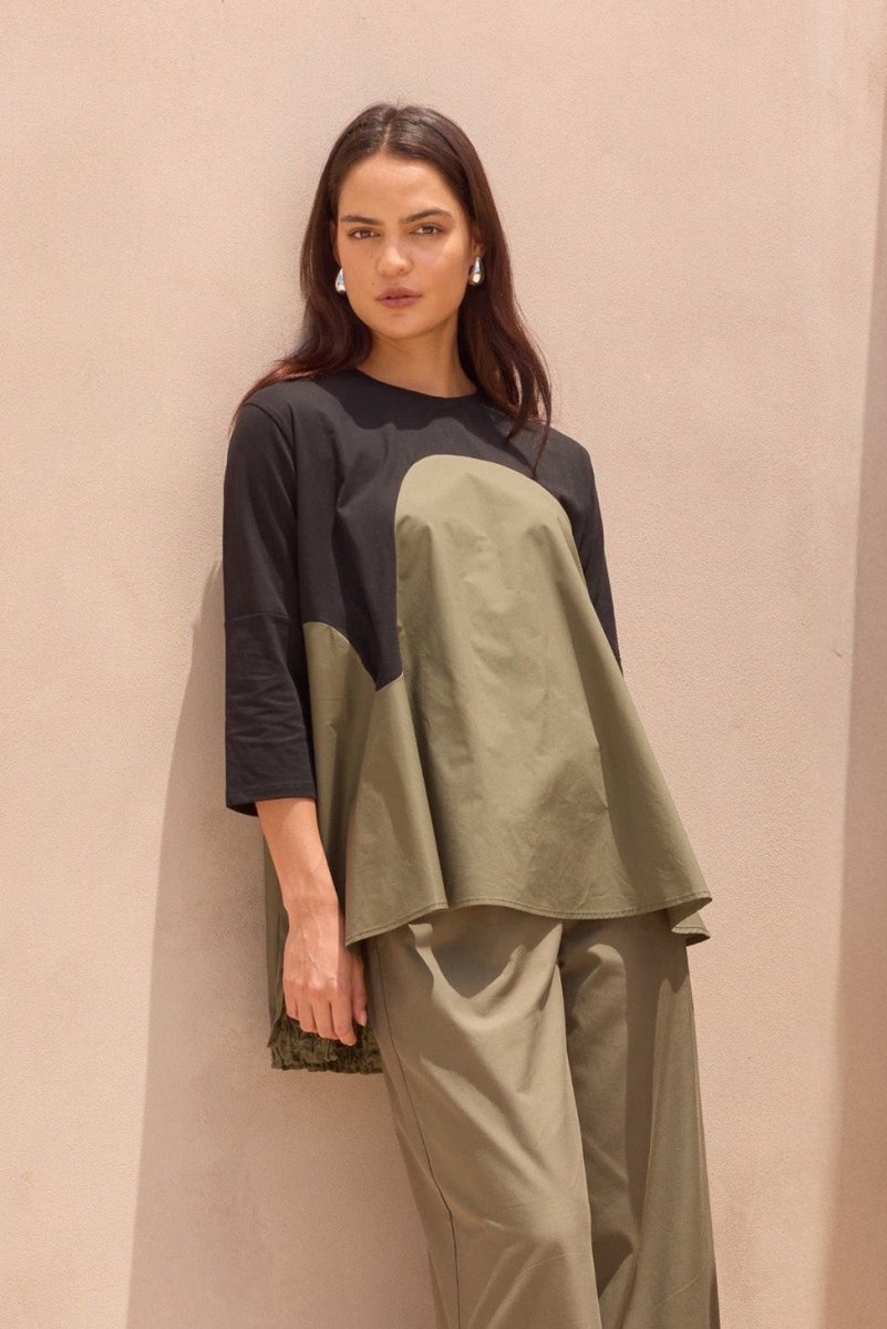 Arc Seam Combi Top - RUTHERFORD & Co