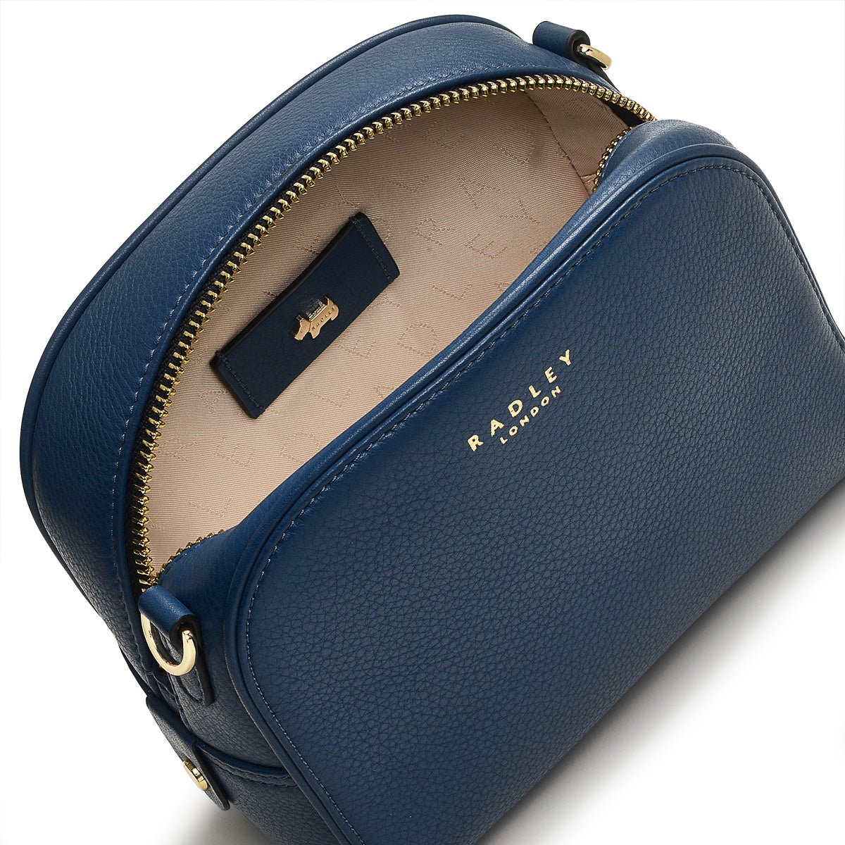 Arden Crescent Deepsea Small Zip Around Crossbody - RUTHERFORD & Co