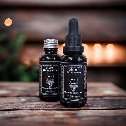 Arran: Black Pepper and Cedarwood Organic & Natural Beard Oil - RUTHERFORD & Co