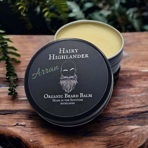 Arran: Black Pepper & Cedarwood Organic & Natural Beard Balm - RUTHERFORD & Co