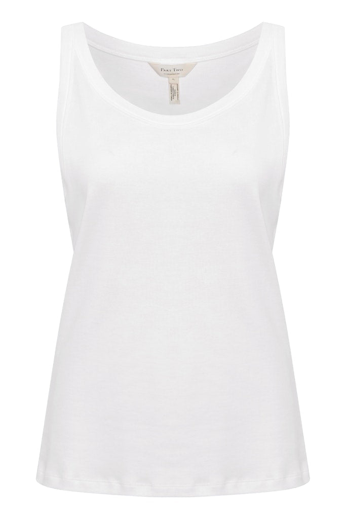 ArvidaPW To Top - Bright White - RUTHERFORD & Co