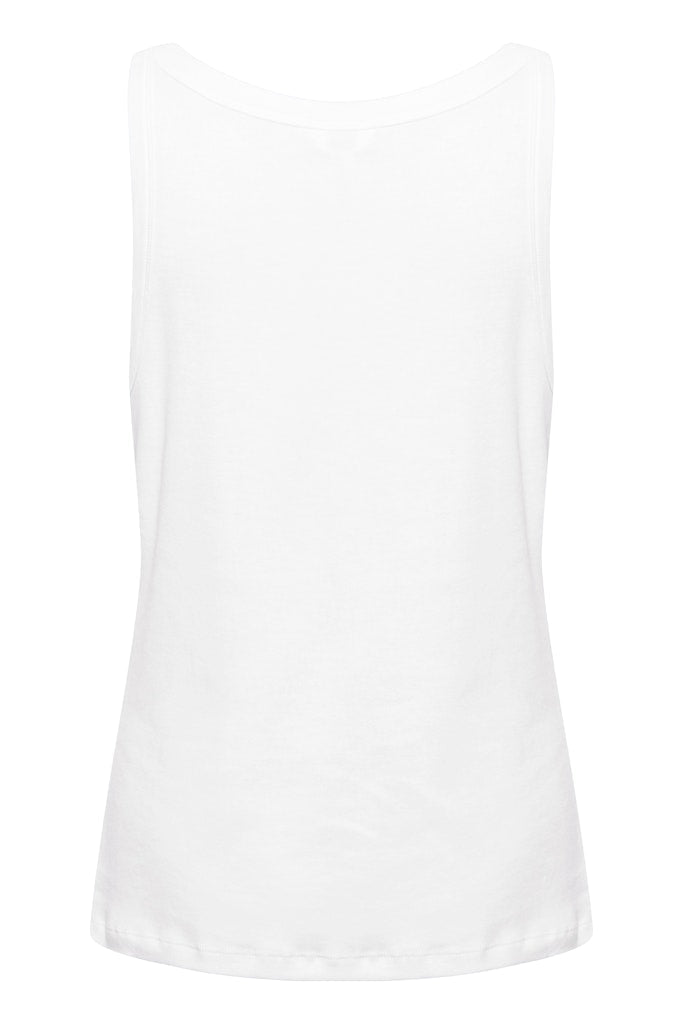 ArvidaPW To Top - Bright White - RUTHERFORD & Co
