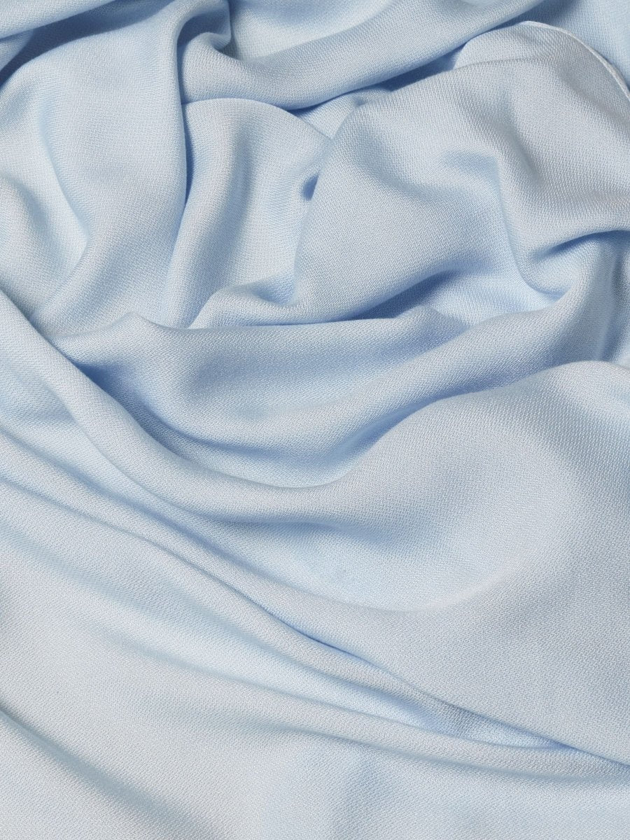 Ascot Blue Large Lightweight Wrap Scarf - RUTHERFORD & Co