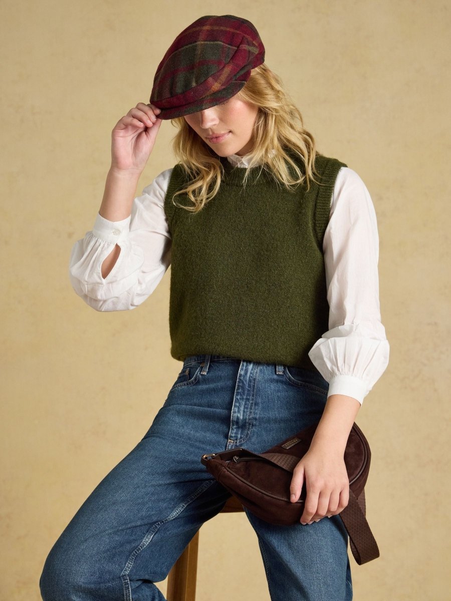 Ashby Berry Tweed Flat Cap - RUTHERFORD & Co