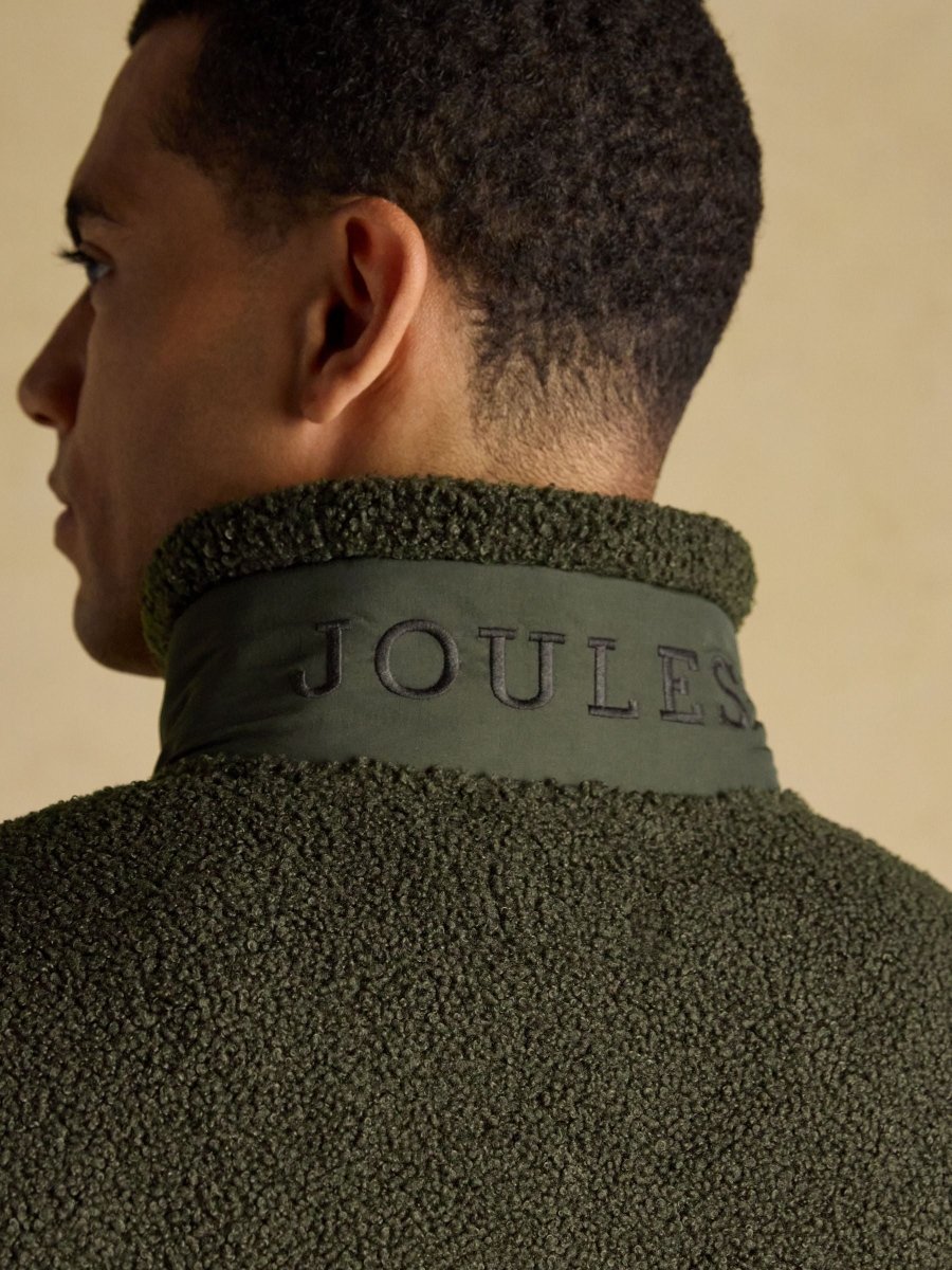 Ashford Green Borg Quarter Zip Fleece - RUTHERFORD & Co