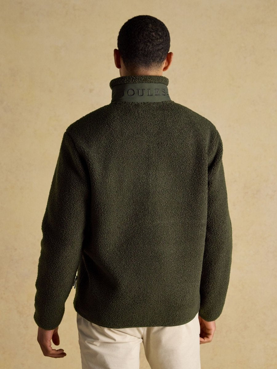 Ashford Green Borg Quarter Zip Fleece - RUTHERFORD & Co