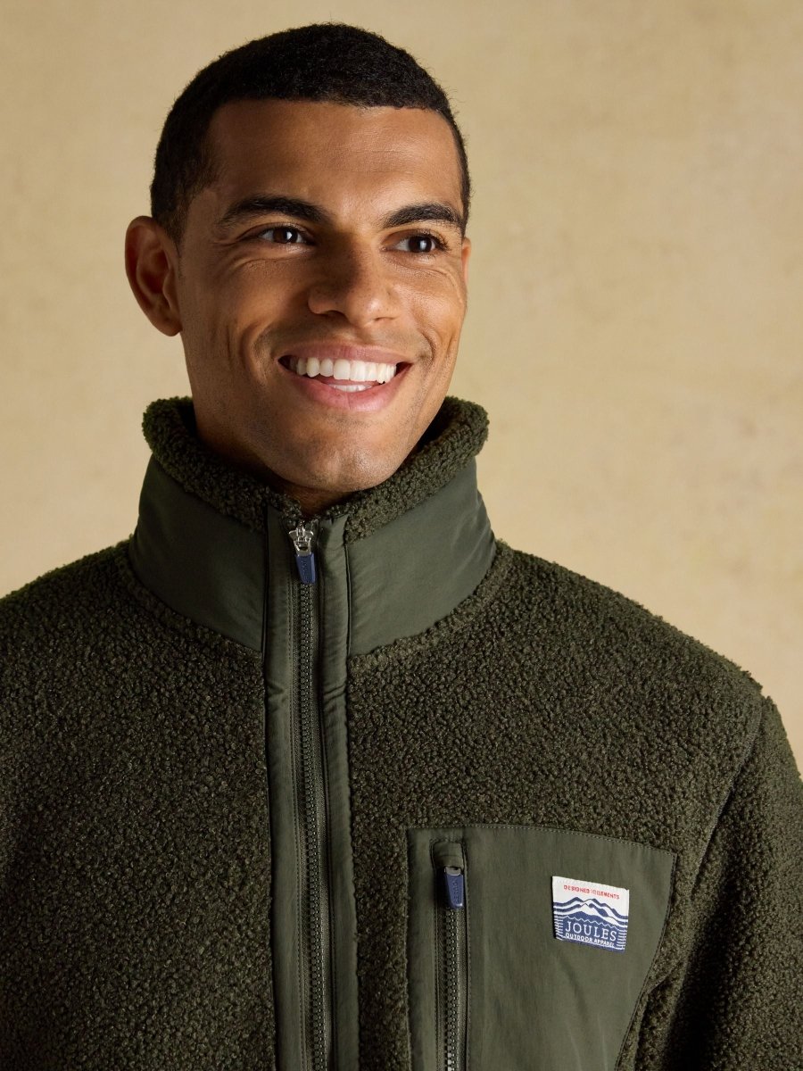 Ashford Green Borg Quarter Zip Fleece - RUTHERFORD & Co