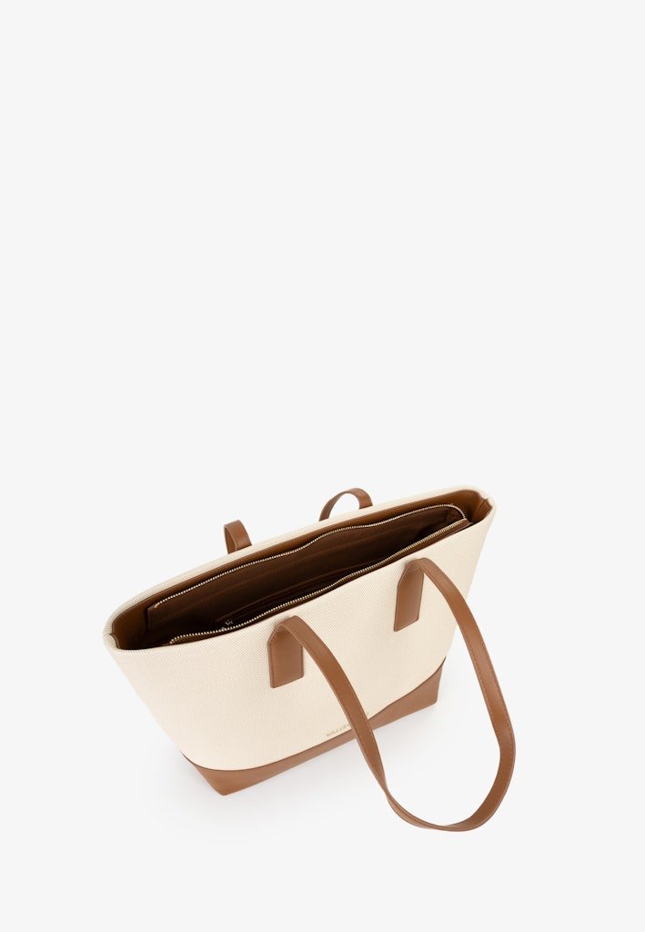 Atena Shopping Bag Natural / Cuoio - RUTHERFORD & Co