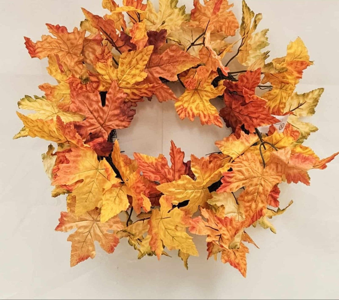 Autumn Maple Leaf Wreath - RUTHERFORD & Co