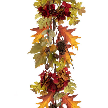 Autumn Oak & Acorn Garland 180cm – Fall - RUTHERFORD & Co