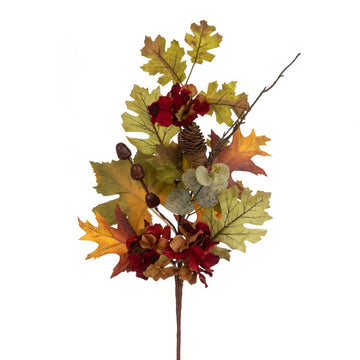 Autumn Oak & Acorn Spray 76cm – Fall - RUTHERFORD & Co