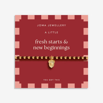 Autumn's Calling A Little 'Fresh Starts and New Beginnings' Bracelet - RUTHERFORD & Co