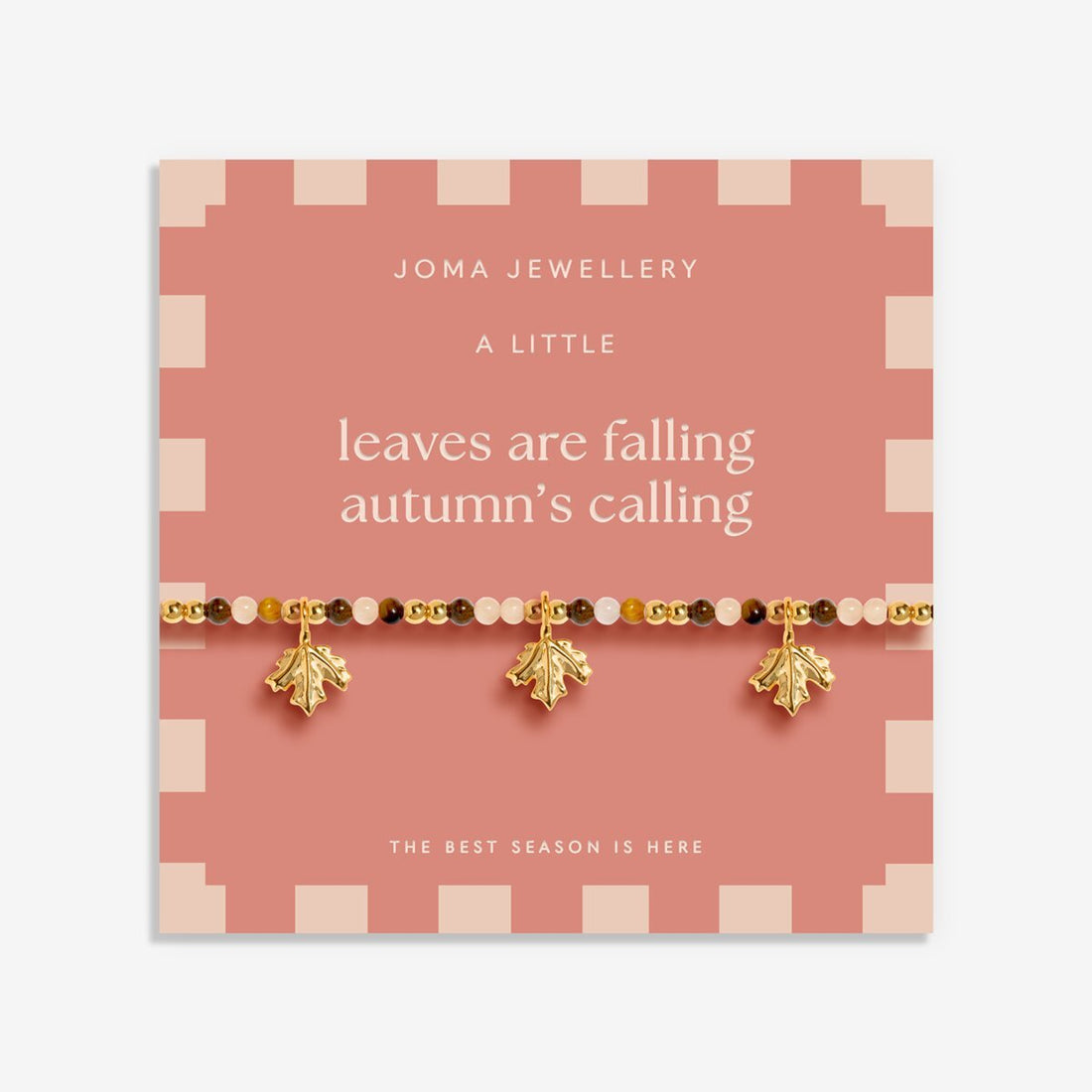 Autumn's Calling A Little 'Leaves Are Falling, Autumn Is Calling' Bracelet - RUTHERFORD & Co