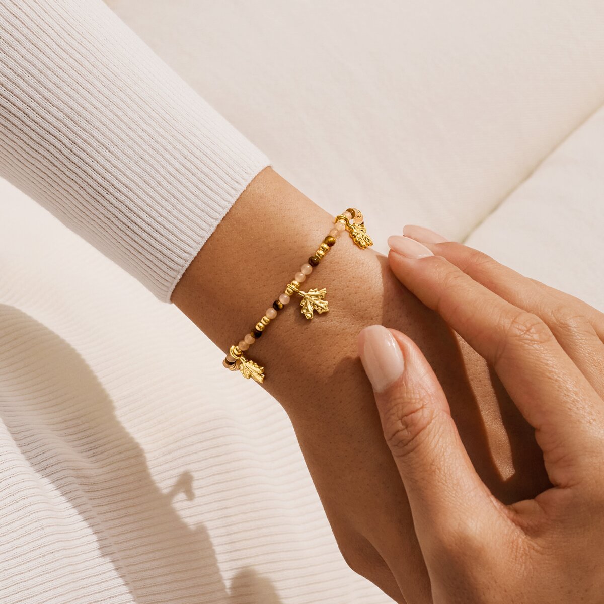 Autumn's Calling A Little 'Leaves Are Falling, Autumn Is Calling' Bracelet - RUTHERFORD & Co
