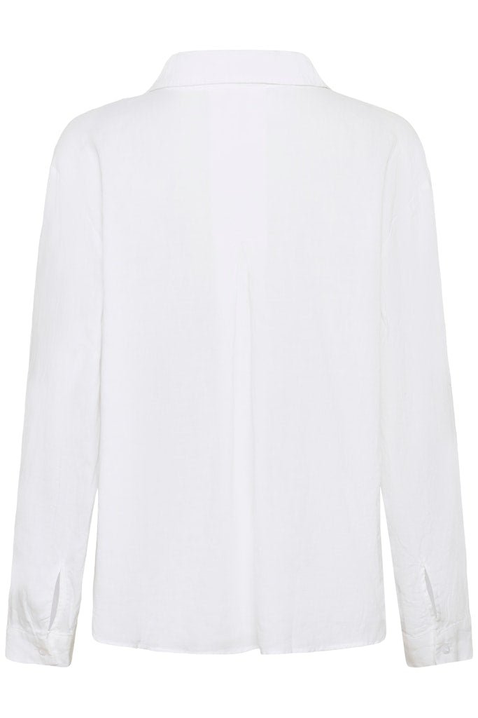 AyoPW Sh Shirt - Bright White - RUTHERFORD & Co