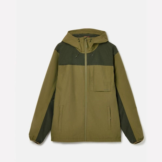 Ayston Green Lightweight Waterproof Coat - RUTHERFORD & Co