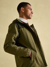 Ayston Green Lightweight Waterproof Coat - RUTHERFORD & Co