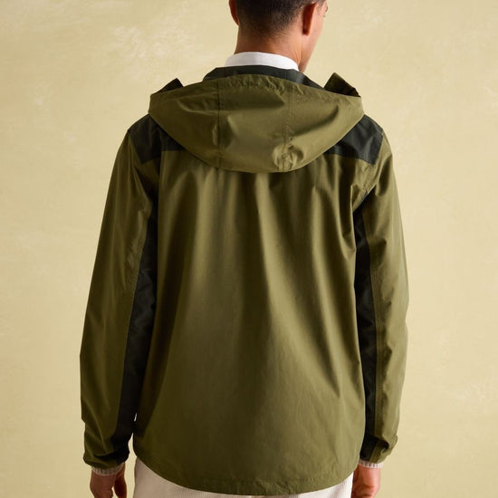 Ayston Green Lightweight Waterproof Coat - RUTHERFORD & Co