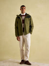 Ayston Green Lightweight Waterproof Coat - RUTHERFORD & Co