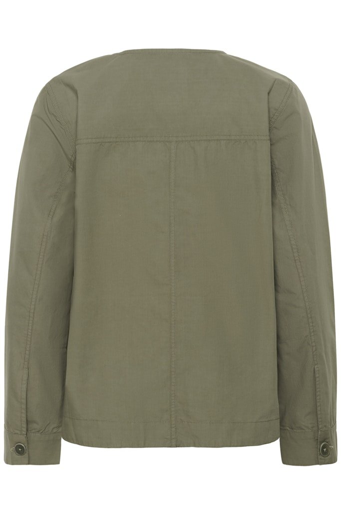 AzizaPW Ja Casual Jacket - Smokey Olive - RUTHERFORD & Co