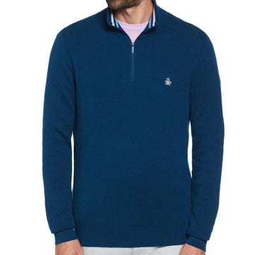 Quarter Zip Long Sleeve Sweater