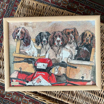 Working Spaniels Lap Tray