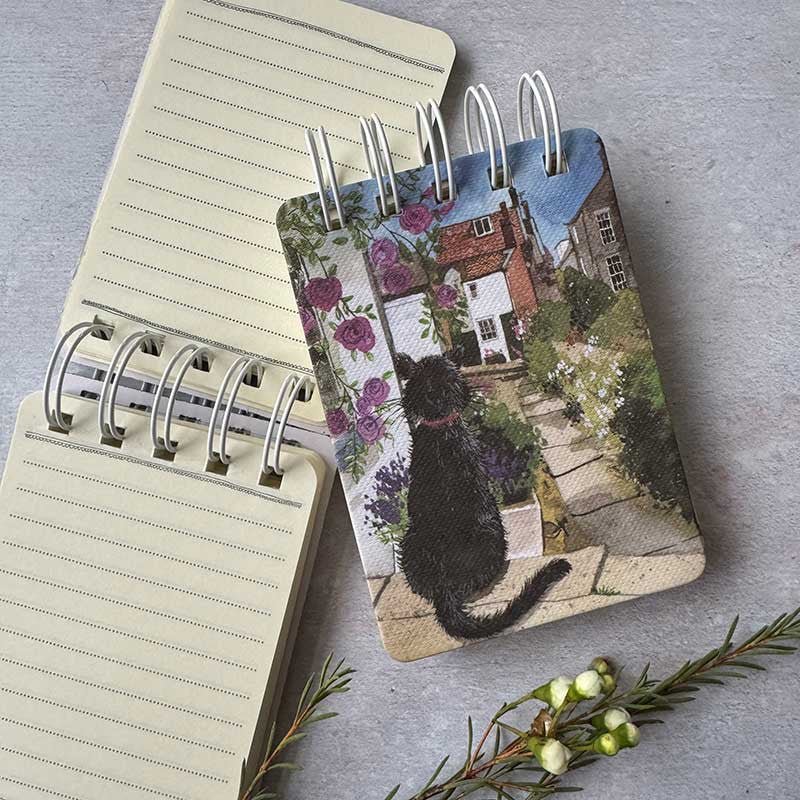 Back Step Small Spiral Notepad - RUTHERFORD & Co