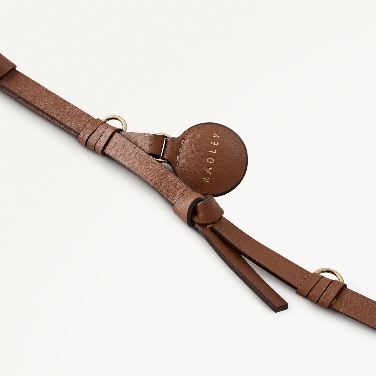 Bag Charm Small Bag Charm Cognac - RUTHERFORD & Co