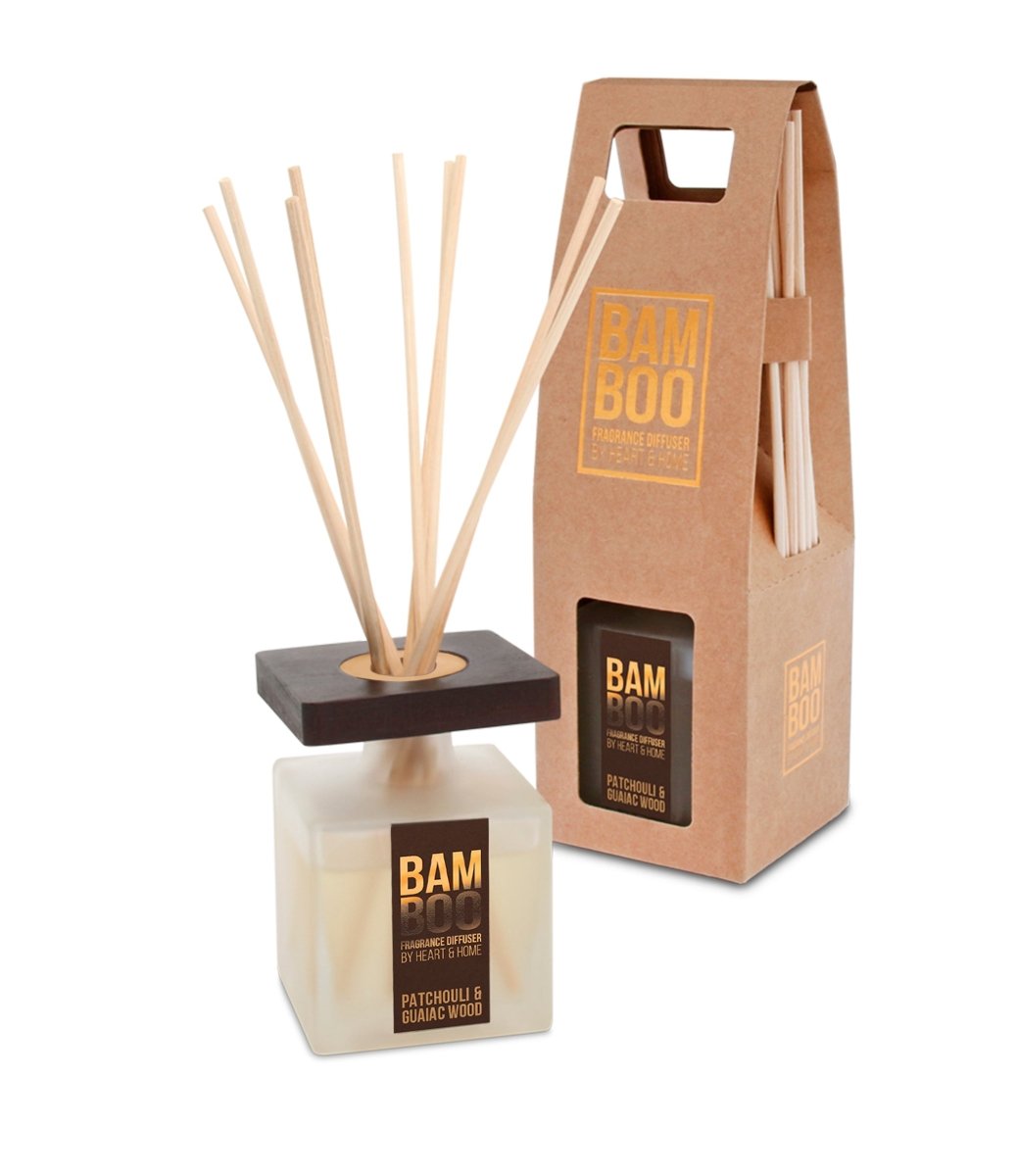 Bamboo Fragrance Diffuser - Patchouli & Guaiac Wood - RUTHERFORD & Co