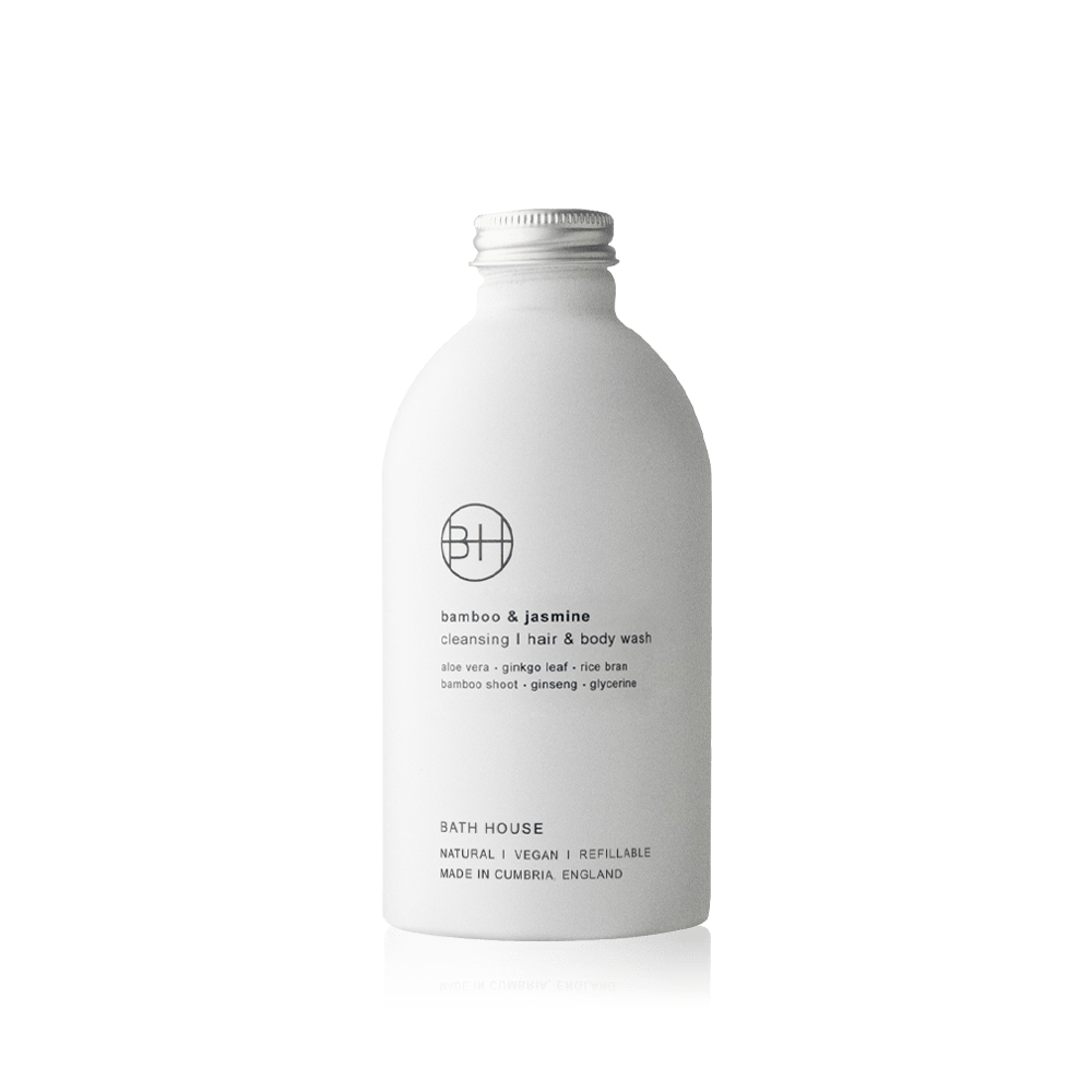 Bamboo & Jasmine Hair & Body Wash 300ml - RUTHERFORD & Co