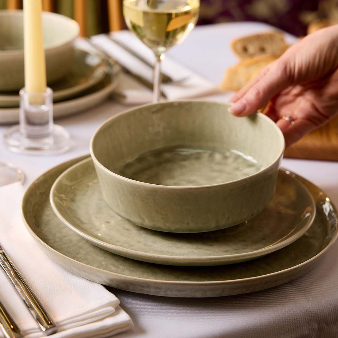 Bantham 12 piece Dinner Set - RUTHERFORD & Co