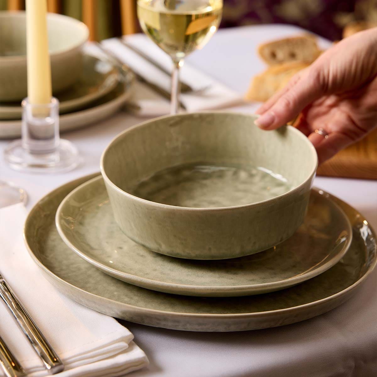 Bantham 12 piece Dinner Set - RUTHERFORD & Co